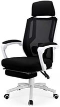 Office Chair Gaming Chair Computer Chair Reclining Office Desk Chair Adjustable High Back Ergonomic Computer Mesh Recliner Home Office Chairs with Footrest and Lumbar Support (Color :