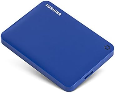 Toshiba Canvio Connect II 2TB Portable Hard Drive Blue (HDTC820XL3C1)
