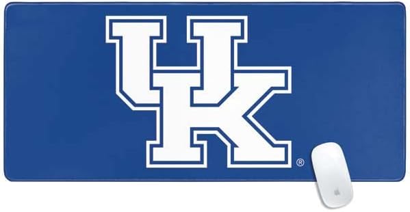 Skinit Extra Large Gaming Mouse Pad - Officially Licensed UK Kentucky Design with Stitched Edges Waterproof Non-Slip Rubber Base Desk Mat for Keyboard &amp Mouse 35.75 x 15.4 inches