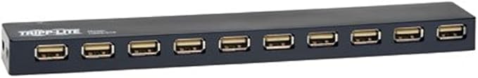 TRIPP LITE 10-Port USB2.0 Mobile Hi-Speed Hub Notebook Laptop (U223-010)