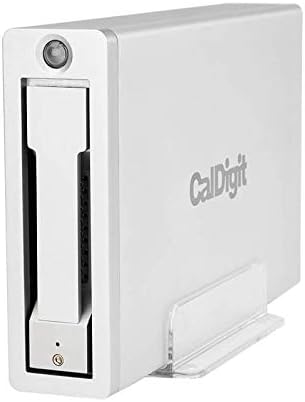 CalDigit AV Pro 2 Storage Hub USB C External Hard Drive - Charge up to 30W Compatible with USB-C and Thunderbolt Type-C Computers (0TB Enclosure Kit)