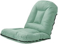 ELEFOCUS Floor Chair with Backrest Foldable Lazy Sofa Meditation Chair Window Chair with 5 Adjustable Positions(/Green)