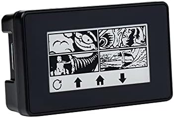 2.13inch Touch E-Paper Eink Display Module for Raspberry Pi 4B+ 4B 3B+ 3B 2B+ Zero W WH 2W with ABS Protection Case 5-Point Touch250×122 Pixels