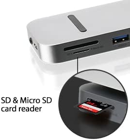 IOGEAR USB-C Triple Display Dock Station - 4K 60Hz - 2 HDMI - 1 DisplayPort - 4 USB 3.0 - Ethernet - 3.5mm Audio - USB-C 100W PD - MacBook Pro/Air Thunderbolt 3 - Type C Laptop - GUD3C4K3