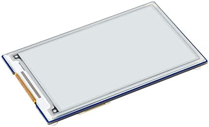 waveshare TOP1 3.7inch E-Paper E-Ink Display Module for Raspberry Pi Pico 480×280 Resolution Screen Black/White Monitor with SPI Interface Supports Raspberry Pi/Jetson Nano/STM32