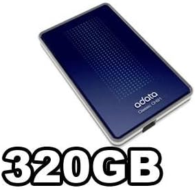 A-DATA Classic CH91 - Hard drive - 320 GB - external - 2.5 - Hi-Speed USB - blue
