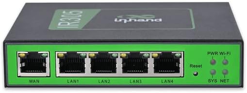 InHand Networks IR305 Industrial Iot LTE 4G VPN Router 5 Ethernet portdual sim Wan failover serial port Remote ConnectionLink backup Mu-mimoVLAN for AT&ampT T-Mobile &amp Verizon(CAT4 &amp