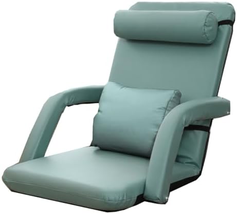 BTZHY Floor Chair Floor Chair with Backrest Foldable Floor Chair Adult Lazy Sofa Meditation Chair Window Chair Multi-Angle Floor Seating Reading Chair Floor Couch Recliner Gaming Floor Chairs(/Beige)