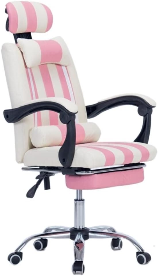 Computer Chair Office Chair Gaming Chair Desk Chair Recliner Chair High Back Computer Swivel Chair Ergonomic S-Shaped Curve Design with Headrest with Footrest Computer Chair Home Office Desk Chairs