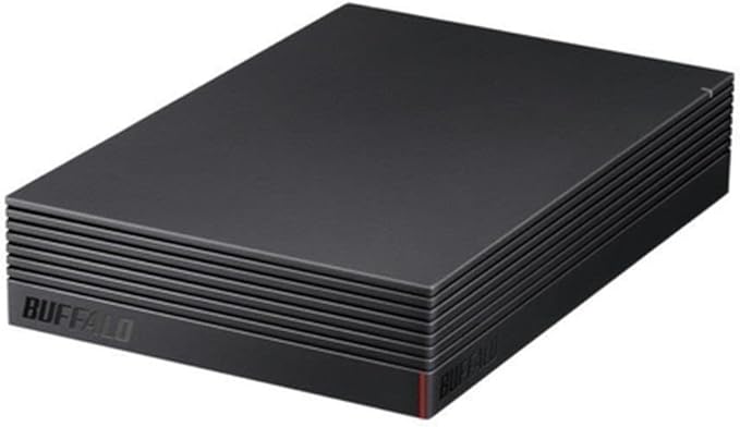 Buffalo HD-EDS8U3-BE 8TB Mechanical Hard Drive for Computer and External TV Recording External HDD
