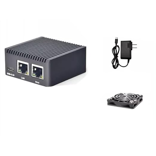 DIY Cooling Kit for NanoPi R2S RK3328 - Unassembled with 16G Empty Card &amp Card Reader