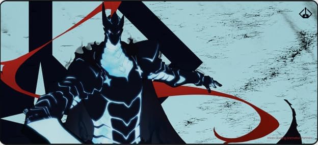 Igris Shadow - Solo Leveling – Large Extended Mouse &amp Keyboard Pad