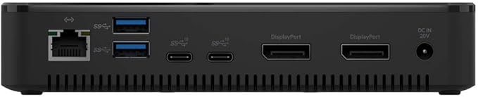 Belkin Thunderbolt 3 Dock Plus Thunderbolt 3 Cable - USB-C Hub - 8-In-1 Docking Station for MacOS &amp Windows Dual 4K @60Hz 40Gbps Transfer Speed 60W Upstream Charging w/ Ethernet &amp Audio Po