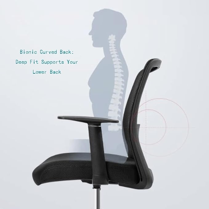 Gaming chair  Office Chair Gaming Chair Desk Chair 360° Swivel Office Chair Computer Chair Ergonomic Meeting Room Chair with Backrest and Lumbar Support Home Study Chair Computer Chair Home Office De