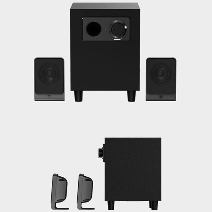 Home Desktop Active Small Speaker Wired Game 2.1 Computer Audio Subwoofer
