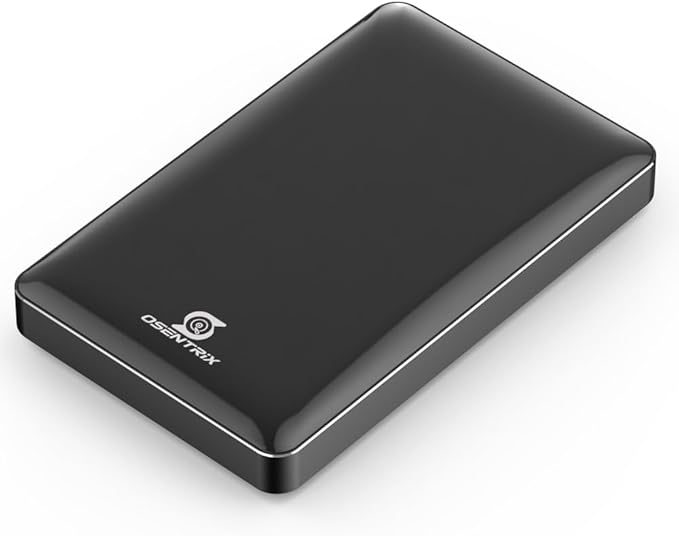 O1-BK 1TB USB 3.0 Pocket-Size Portable External Hard Drive (for Windows MacOS Xbox PS)