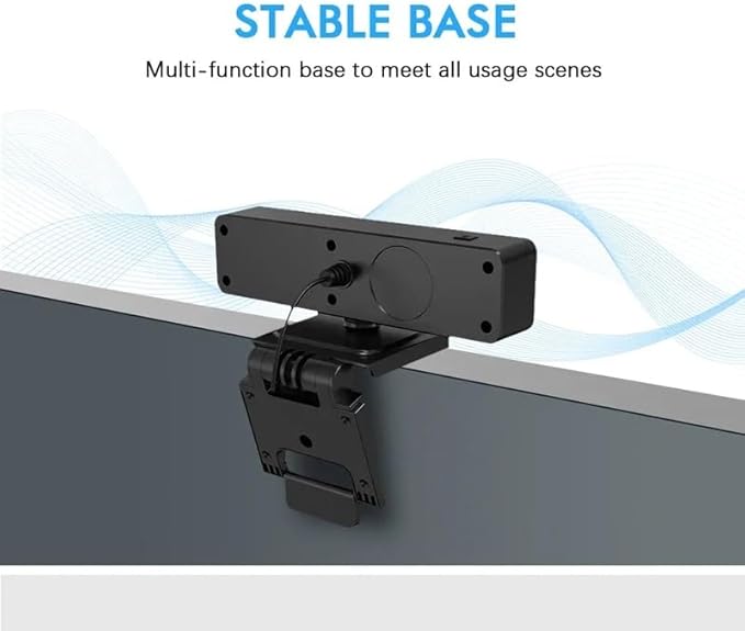 Webcam 1080P Web Camera with Speaker Microphone Cam for PC Computer Live Broadcast Laptop