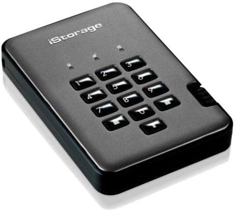 iStorage diskAshur PRO2 5 TB Portable Rugged Hard Drive - 2.5 External - TAA Compliant