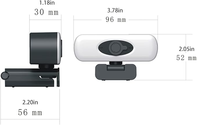 Webcam Full 1080P Web Camera USB for W/Built-in Mic for Computer Video Live Teach