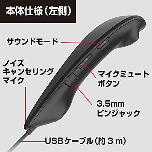 Panasonic SC-GN01 Gaming Neck Speaker Wired Developed with the Final Fantasy XIV Sound Teams Equipped with Sound Modes High Performance Dual Microphone
