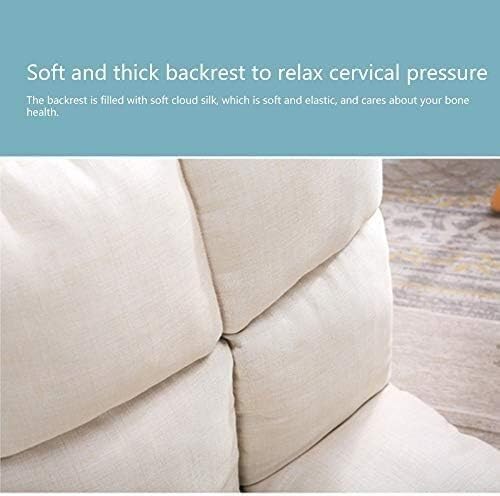 ELEFOCUS Floor Chair Floor Cushion with backrest Lazy Sofa Single Floor Chair 5 Gears Freely Adjustable Meditation Chair(Grün)