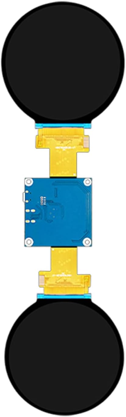 TekGroAml 2.8 inch Dual TFT IPS Round Circular LCD Display 480x480with H/D Control Board