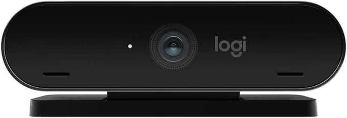 Logitech Logi 4K Pro Magnetic Webcam for Pro Display XDR Video Calling Conferencing Recording Zoom and Microsoft Teams Ultra HD Pro Streaming Web Camera (Renewed) Black
