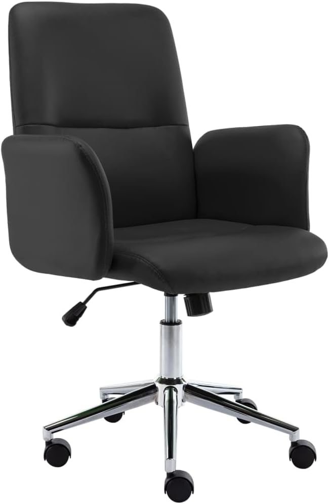 Gaming Chair with Footrest Black and Light Gray Fabric Gaming Chair with Ergonomic Design Adjustable Features - for Gamers and Office Use