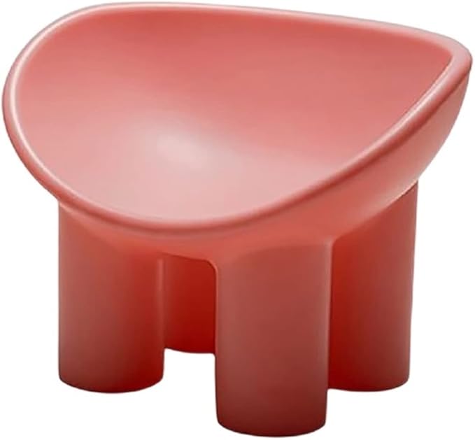 Adjustable Office Computer Chair with Armrest Elephant Leg Chair Footstool Home Stool Outdoor(Pink Stool)