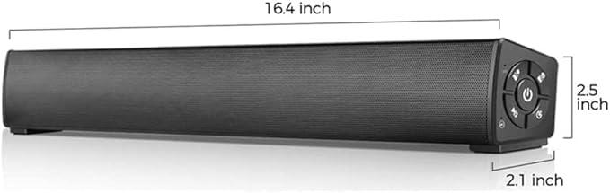 Computer Speakers for Desktop 5.0 Speaker Powerful 3D Surround Soundbar TV Computer Speakers Stereo Portable Bookshelf Column Loudspeaker