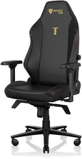 Secretlab Titan Evo Stealth Gaming Chair - Reclining Ergonomic &amp Comfortable Computer Chair with 4D Armrests Magnetic Head Pillow &amp 4-Way Lumbar Support - Black - Leatherette