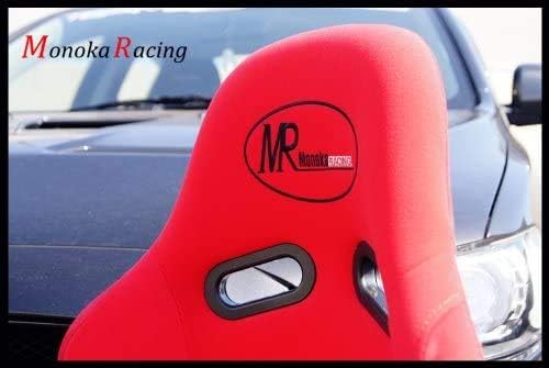 (A Pair) LARGE Size Single Comfortable Fabric Simulator Cockpit Gaming Chair Racing Seat (Red- Single Large)