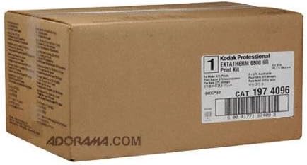 Kodak Professional Ektatherm 6800/6850 6R Print Kit Ribbon &amp Paper for 375 6x8 or 5x7 Glossy Prints