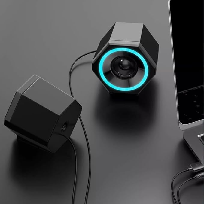 Computer Audio Desktop Laptop Home Wired Speaker Overweight Subwoofer Multimedia