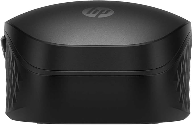 HP 690 Rechargeable Wireless Mouse-Fast Wireless Qi-Charging or USB-C Charging Multi-Devices-3 Bluetooth connectivities Microsoft Swift Pair 4K dpi 4D tilt Wheel Metallic 6 programmable Buttons
