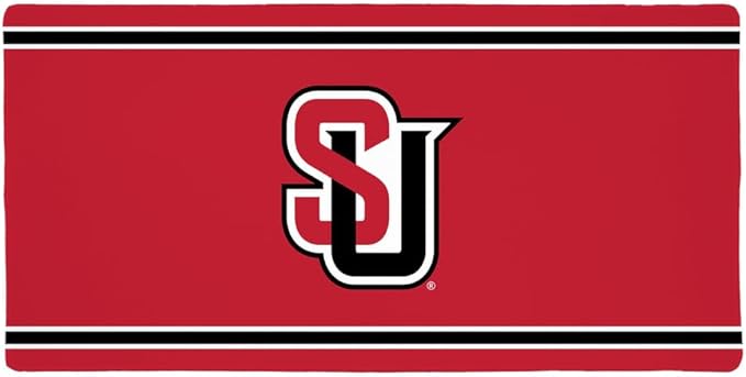 Seattle Redhawks Primary Logo Stripes Large Gaming Mouse Pad Desk Mat with Stitched Edges Non-Slip Base for Gamer Home and Office 31.5 x 15.7