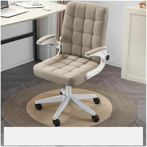 Ergonomic Gaming Chair with Swivel Lift for Office Boss Study Comfortable Home Living Room Furniture for Work Black