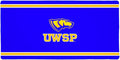 Wisconsin Stevens Pointers Primary Logo Stripes Large Gaming Mouse Pad Desk Mat with Stitched Edges Non-Slip Base for Gamer Home and Office 31.5 x 15.7
