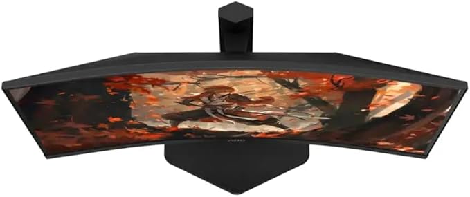 AOC - C27G4ZX 27 VA Curved FHD 280Hz Gaming Monitor 0.3 ms Response Time - Black/Silver/Red (Renewed)