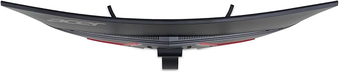 acer Nitro 31.5 Inch WQHD 2560 x 1440 1500R Curved Gaming Monitor | AMD FreeSync | Up to 180Hz Refresh | 1ms (VRB) | Tilt | One Display Port 1.4 &amp Two HDMI 2.0 | EDA323QU S3bmiiphx (Renewed)