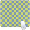 Skinit Medium Gaming Mouse Pad - Neon Checkered Design with Stitched Edges Waterproof Non-Slip Rubber Base Desk Mat for Keyboard &amp Mouse 17.7 x 15.75 inches