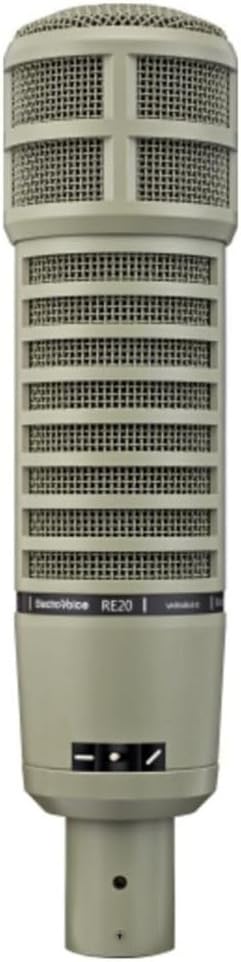 Electro-Voice RE20 Broadcast Announcer Microphone with Variable-D