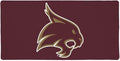 Texas State University Logo Large Gaming Mouse Pad Desk Mat with Stitched Edges Non-Slip Base for Gamer Home and Office 31.5 x 15.7