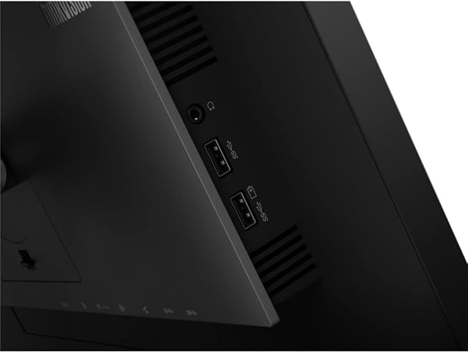 Lenovo ThinkVision P24h-2L 23.8 WQHD WLED LCD Monitor - 16:9 - Raven Black