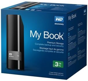 WD 3TB My Book Desktop External Hard Drive - USB 3.0 - WDBFJK0030HBK-NESN