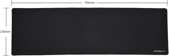 Couchmaster XXL Gaming Mousepad 28.3in x 10.8in Perfect for CYBOT/CYWORX High Precision Fabric Surface with Anti-Slip Underside and Reinforced Edge
