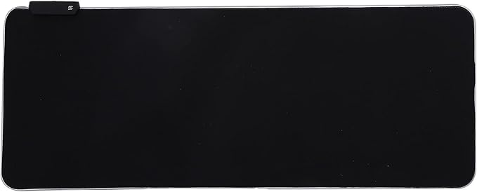 RGB LED Pad with USB Interface Thicken Rubber Gaming Mat 7 Color Breathing n Slip PC Laptop Notebook Computer