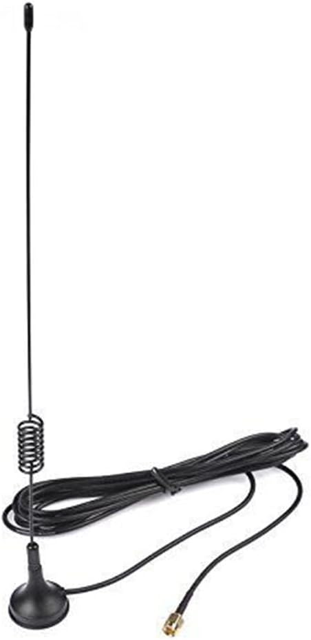 For RTL-SDR USB Tuner Receiver with R820T2+RTL2832U Chipset 100 kHz–1.766 GHz Wideband Coverage for Ham Radio Spectrum-Analysis NOAA Weather Satellites FM/DAB/AM/VHF/UHF Reception