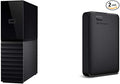 Western Digital My Book 8TB External Hard Drive + WD 4TB Elements Portable External Hard Drive