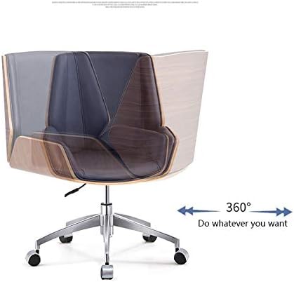 Office Chair Gaming Chair Computer Chair Adjustable Desk Executive Swivel Chair Home Office Furniutre Modern Computer Task Chair Bendwood Leather Armchair (Color : A)